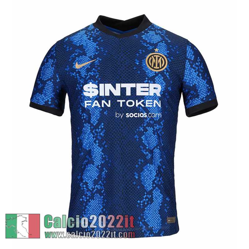 Prima Inter Milan Maglia Calcio Uomo 2021 2022