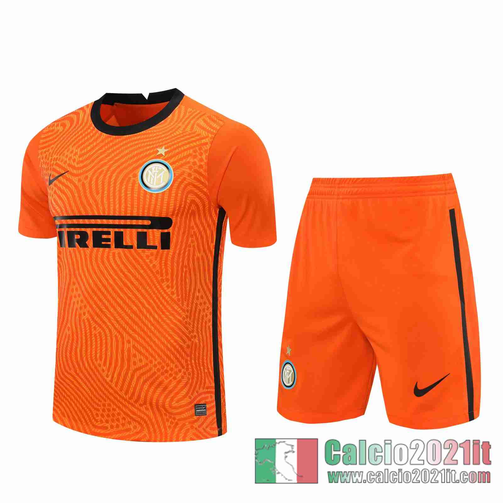 Inter Milan Maglie Calcio Portiere arancia 2020 2021