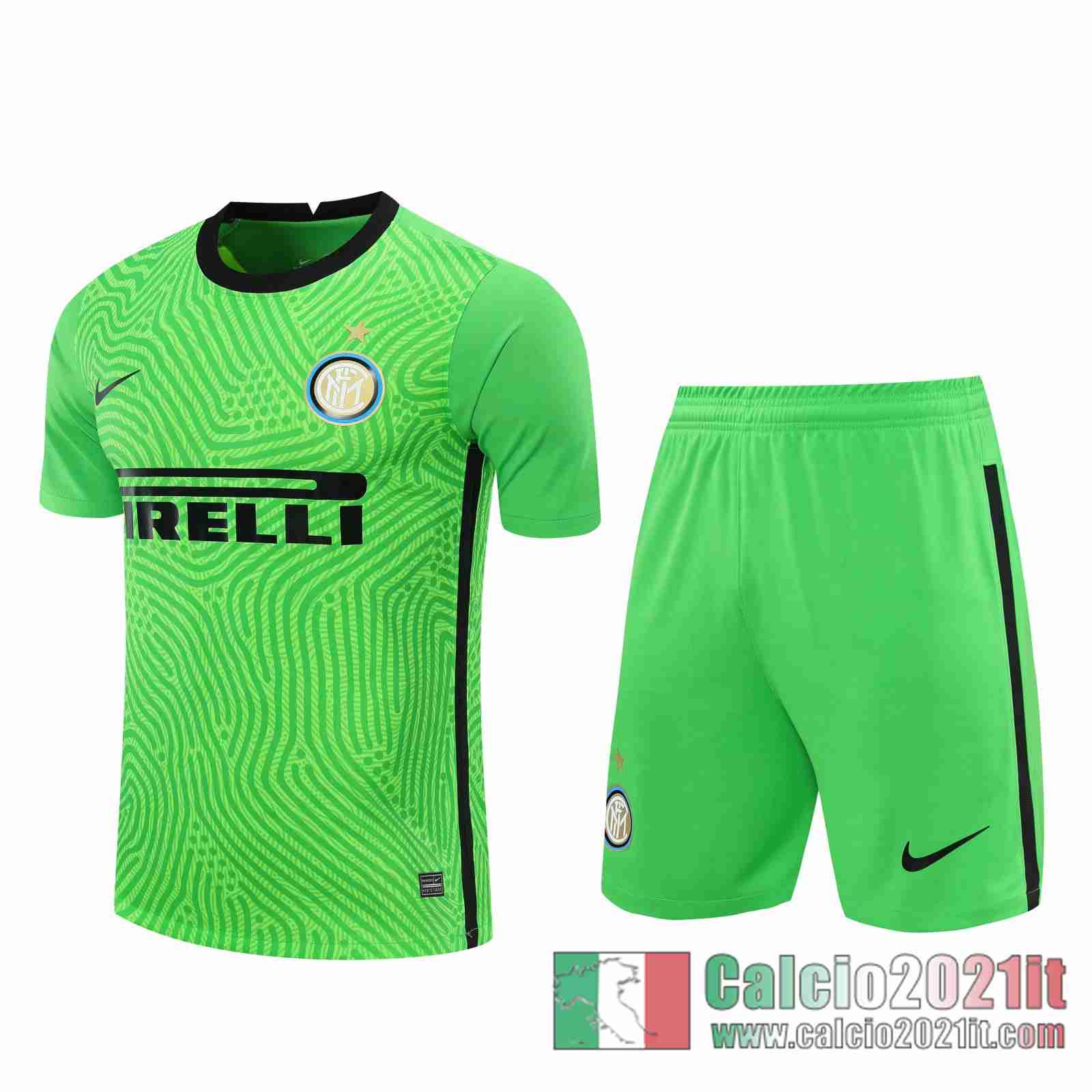 Inter Milan Maglie Calcio Portiere verde 2020 2021