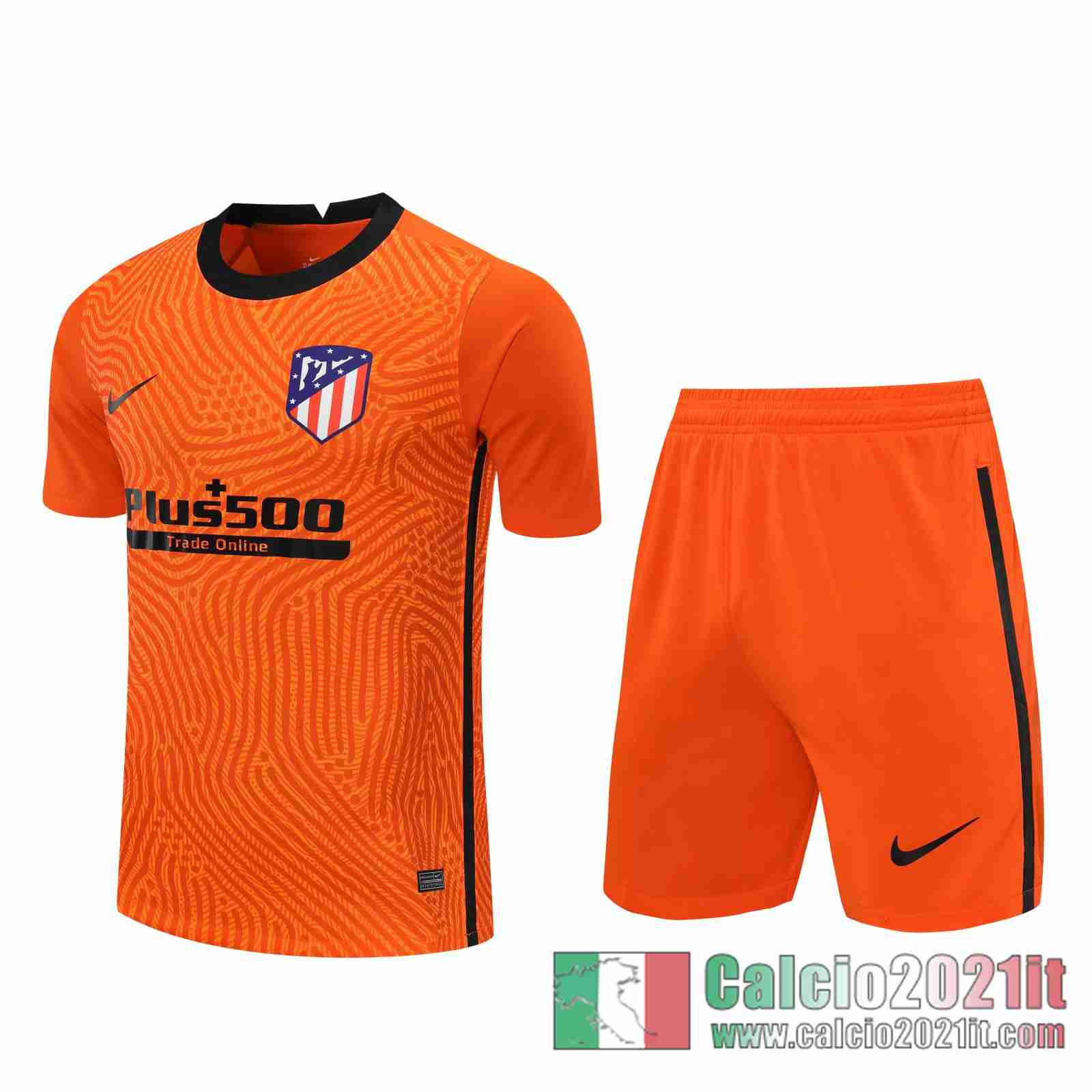 Atletico Madrid Maglie Calcio Portiere arancia 2020 2021