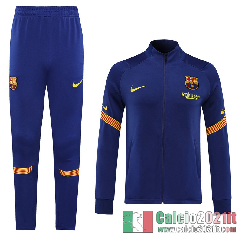 Barcellona Full-Zip Giacca Dark blue Formazione 2020 2021 J30