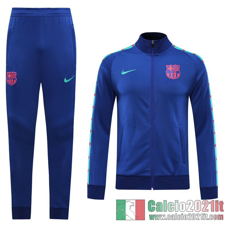 Barcellona Full-Zip Giacca blue 2020 2021 J69