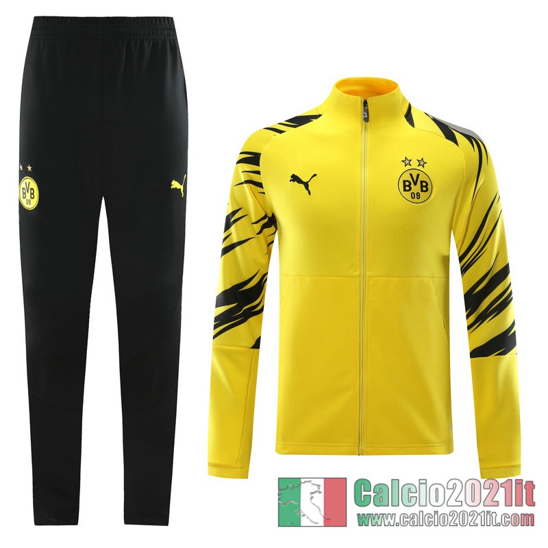 Borussia Dortmund Full-Zip Giacca yellow Formazione 2020 2021 J73