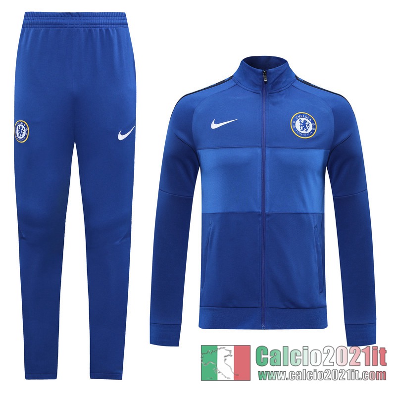 Chelsea Full-Zip Giacca blue Versione del giocatore 2020 2021 J80