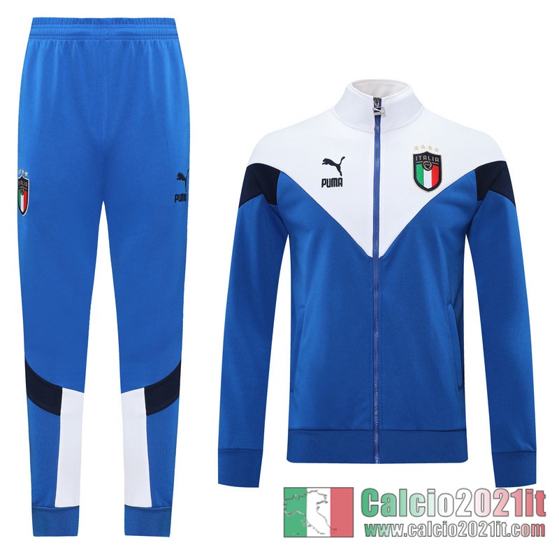 Italia Full-Zip Giacca blue stile classico 2020 2021 J99