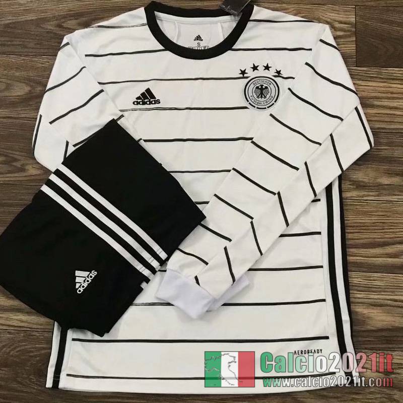 Germany Prima Maglie Calcio Manica Lunga 2020 2021