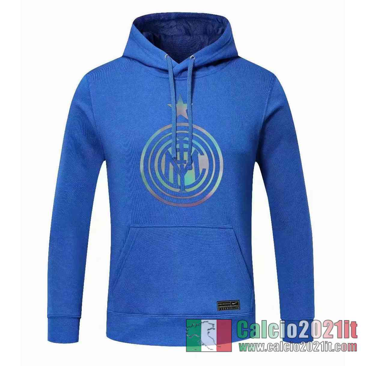 Inter Milan Felpa Cappuccio blu 2020 2021 S43