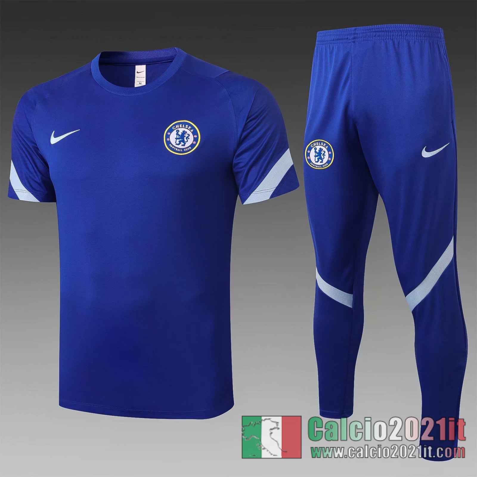 Chelsea Magliette Tuta Calcio zaffiro 2020 2021 T61