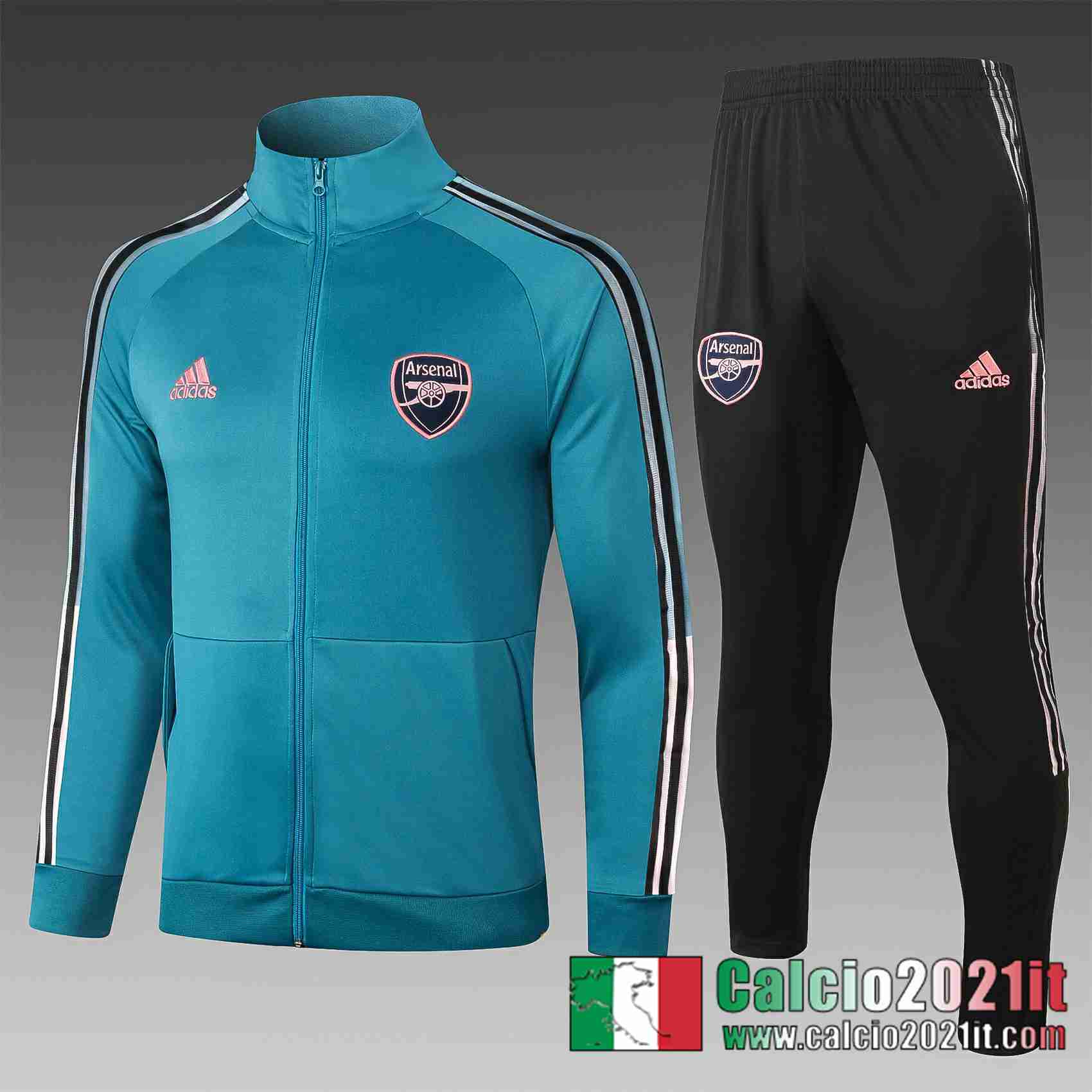 Arsenal Giacca Calcio A402 Blu 2020 2021