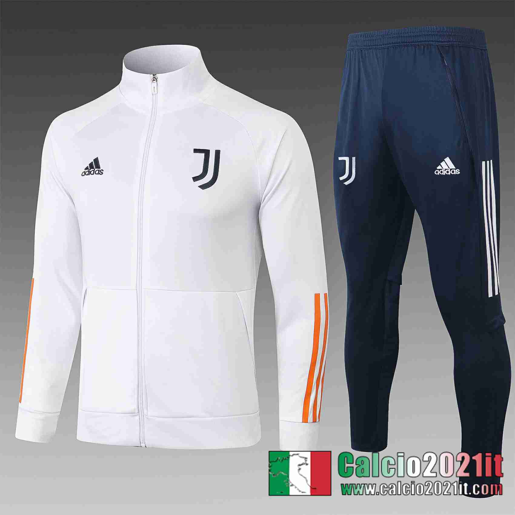 Juventus Giacca Calcio A404 bianca 2020 2021