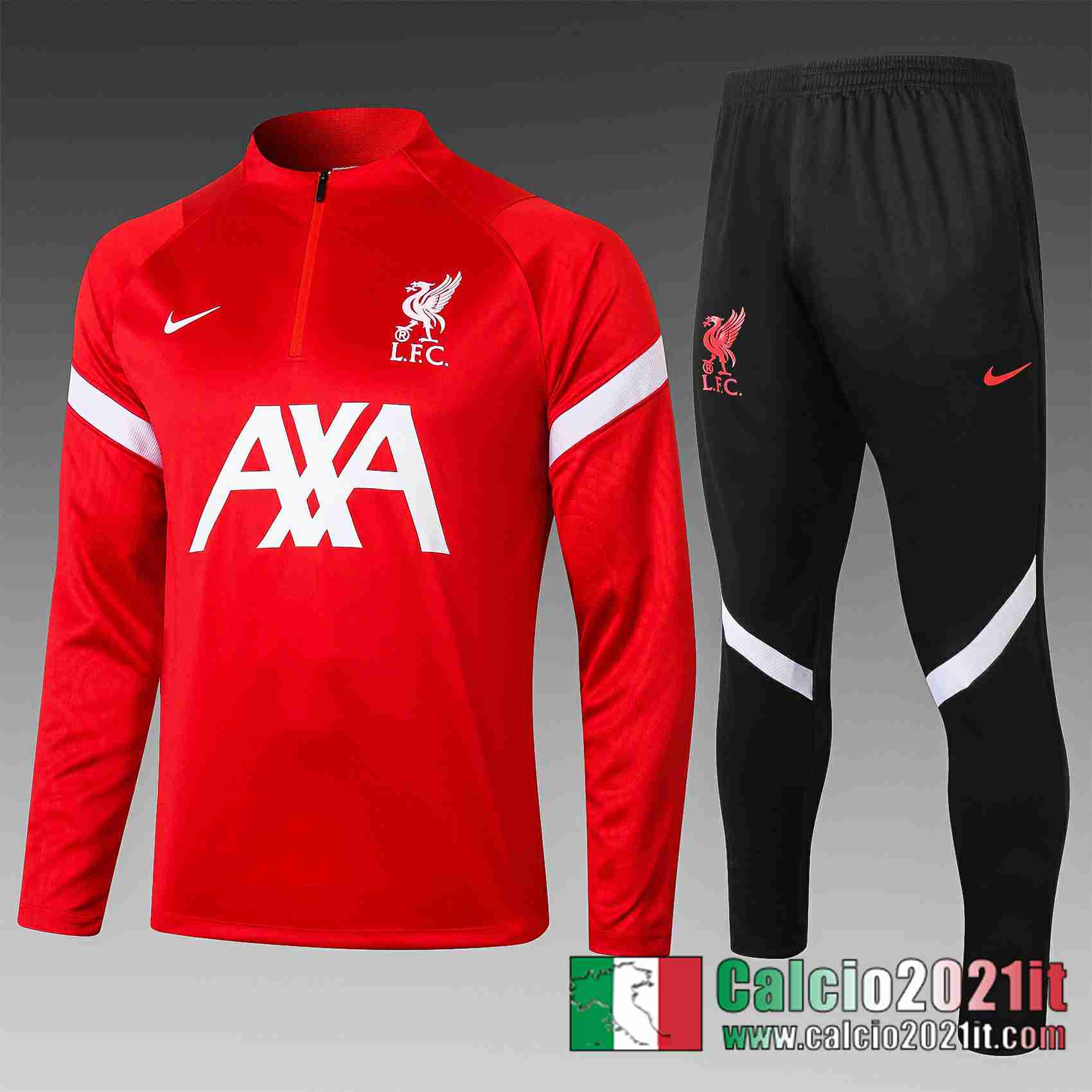 Liverpool Tuta Calcio B434 Rosso 2020 2021