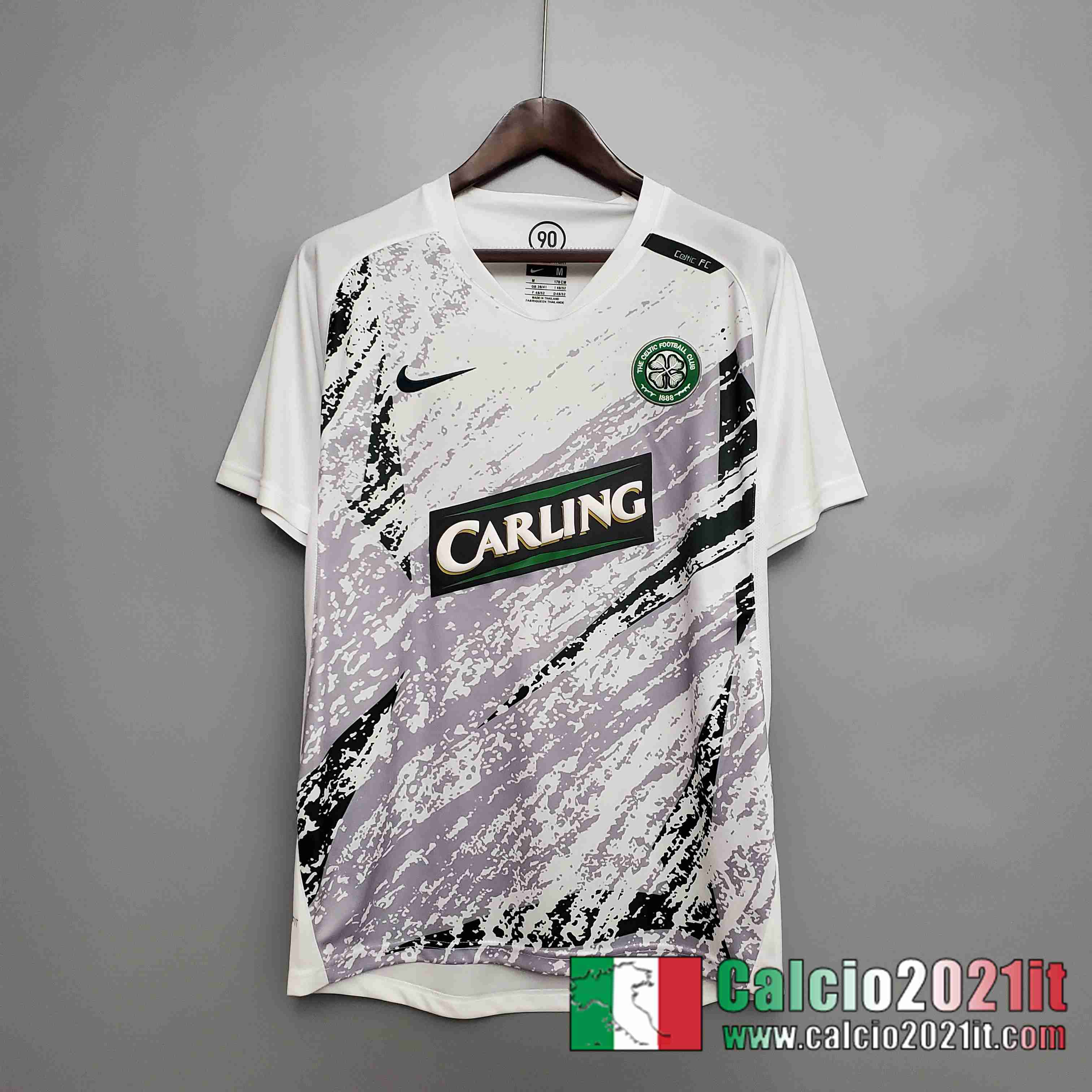 Retro Maglia Calcio 07/08 Celtic Seconda bianco