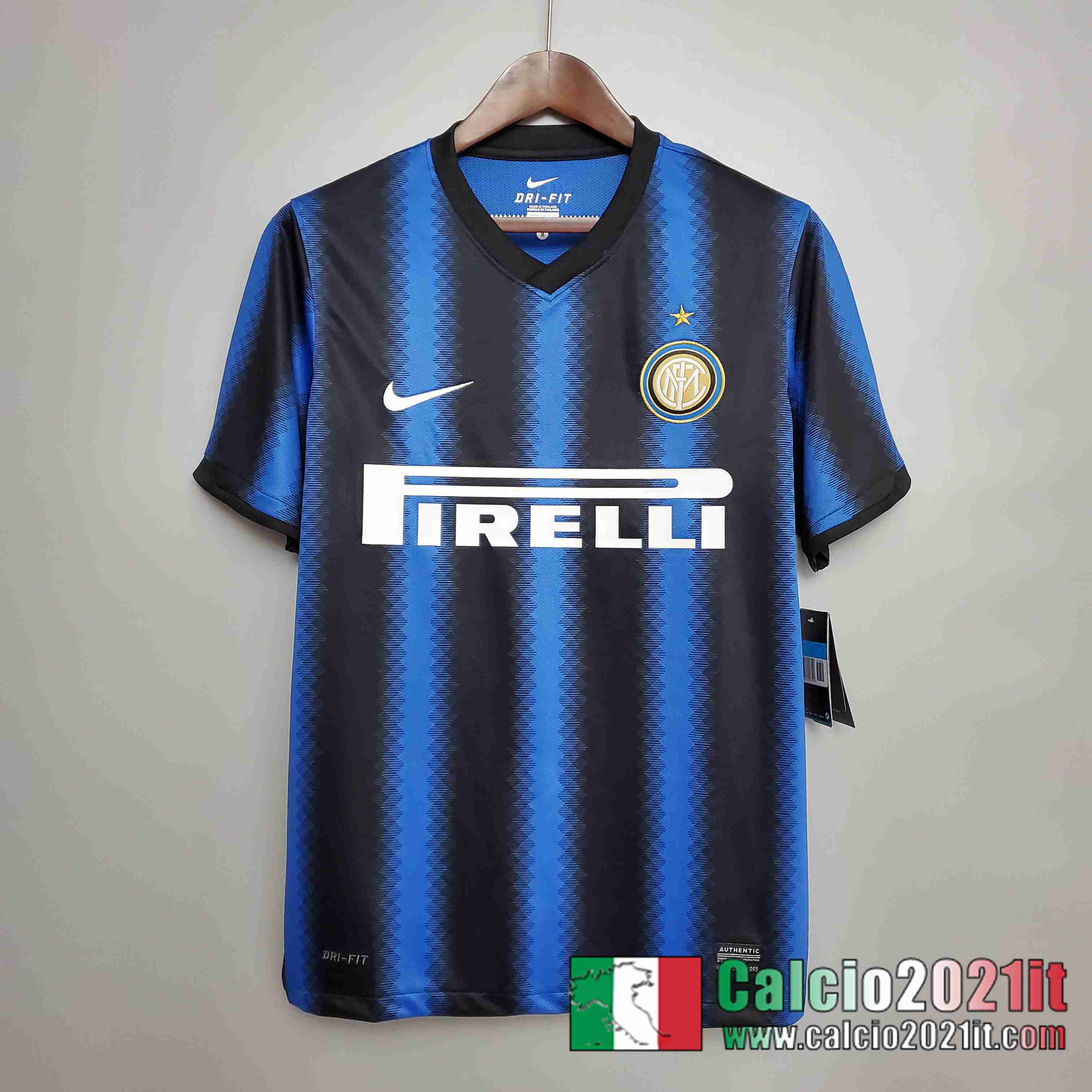 Retro Maglia Calcio 10/11 Inter Milan Prima