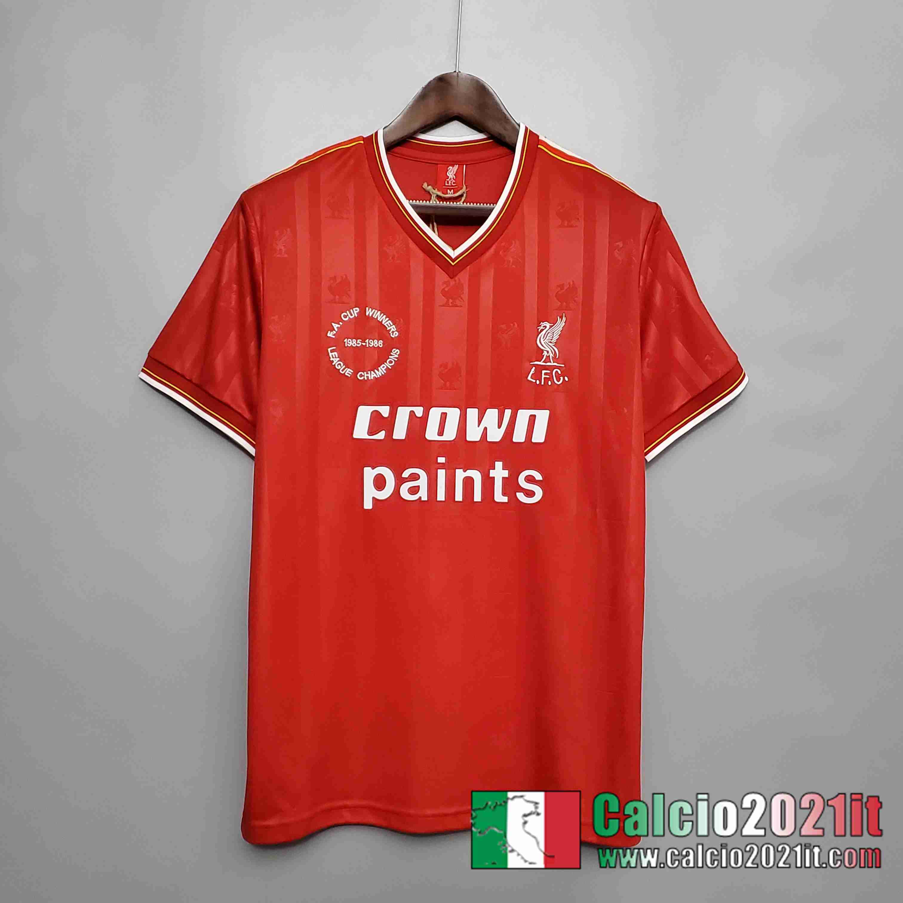 Retro Maglia Calcio 85/86 Liverpool Prima