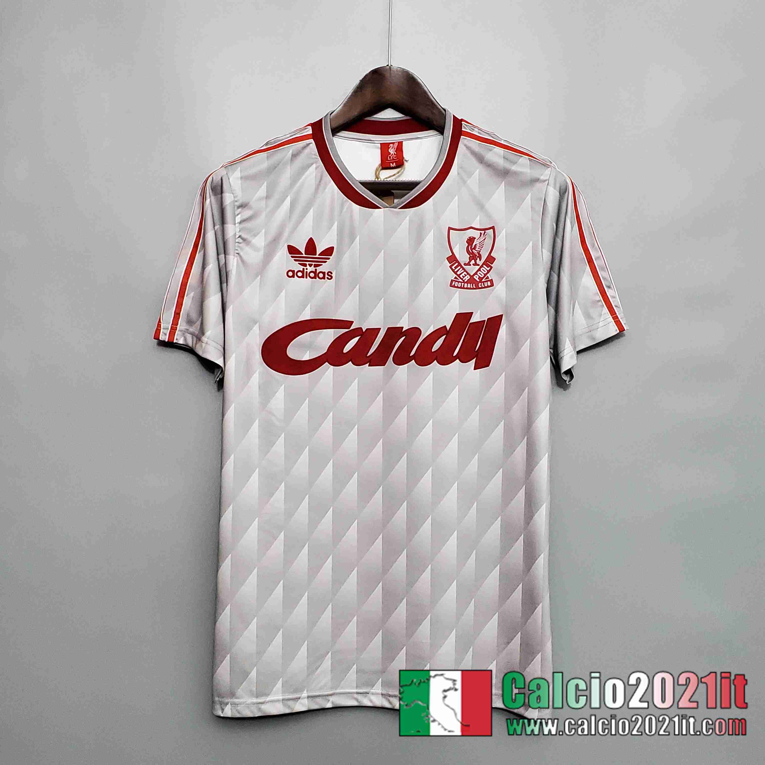 Retro Maglia Calcio 89/91 Liverpool Seconda