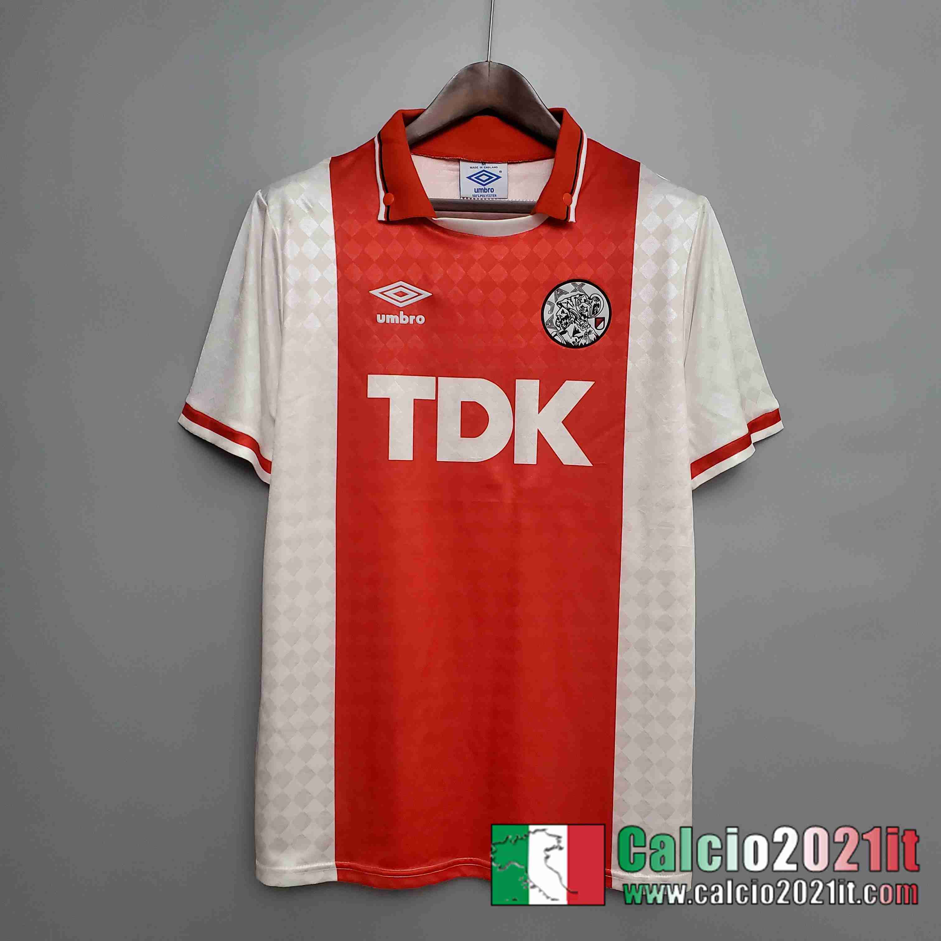 Retro Maglia Calcio 90/92 Ajax Prima