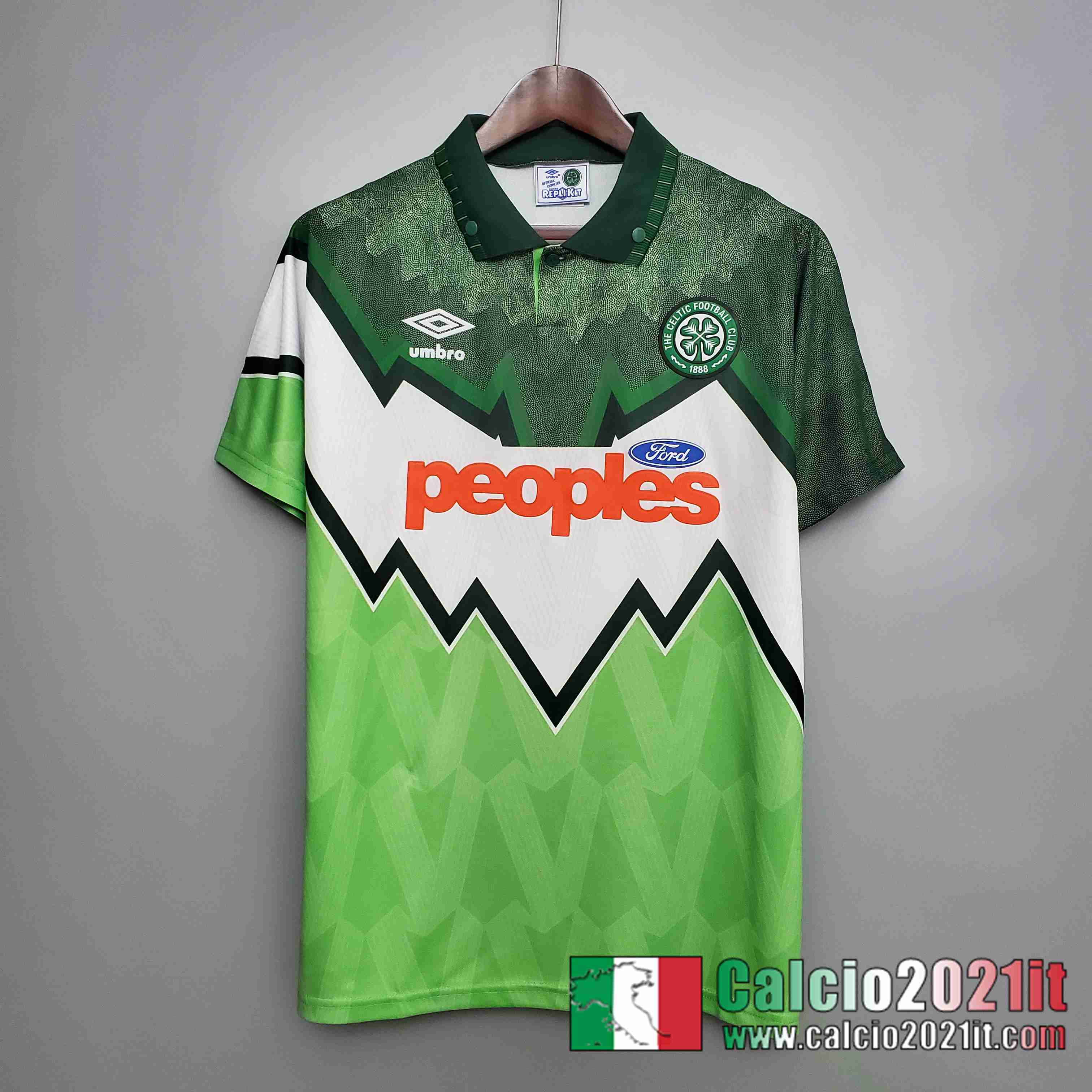 Retro Maglia Calcio 91/92 Celtic Prima