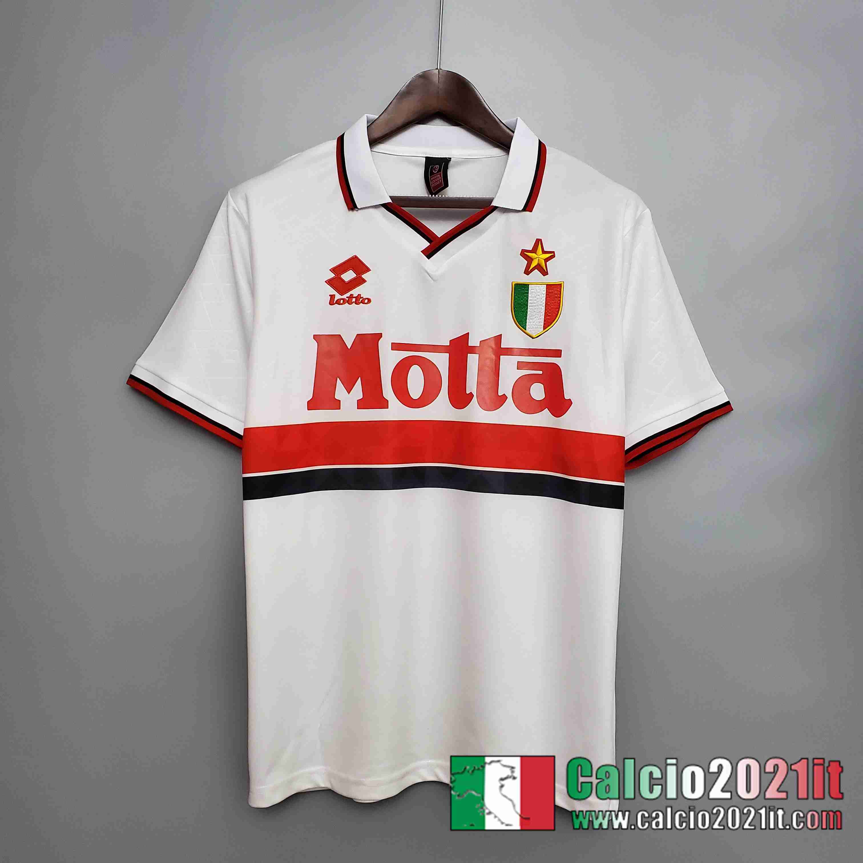 Retro Maglia Calcio 93/94 AC Milan Seconda