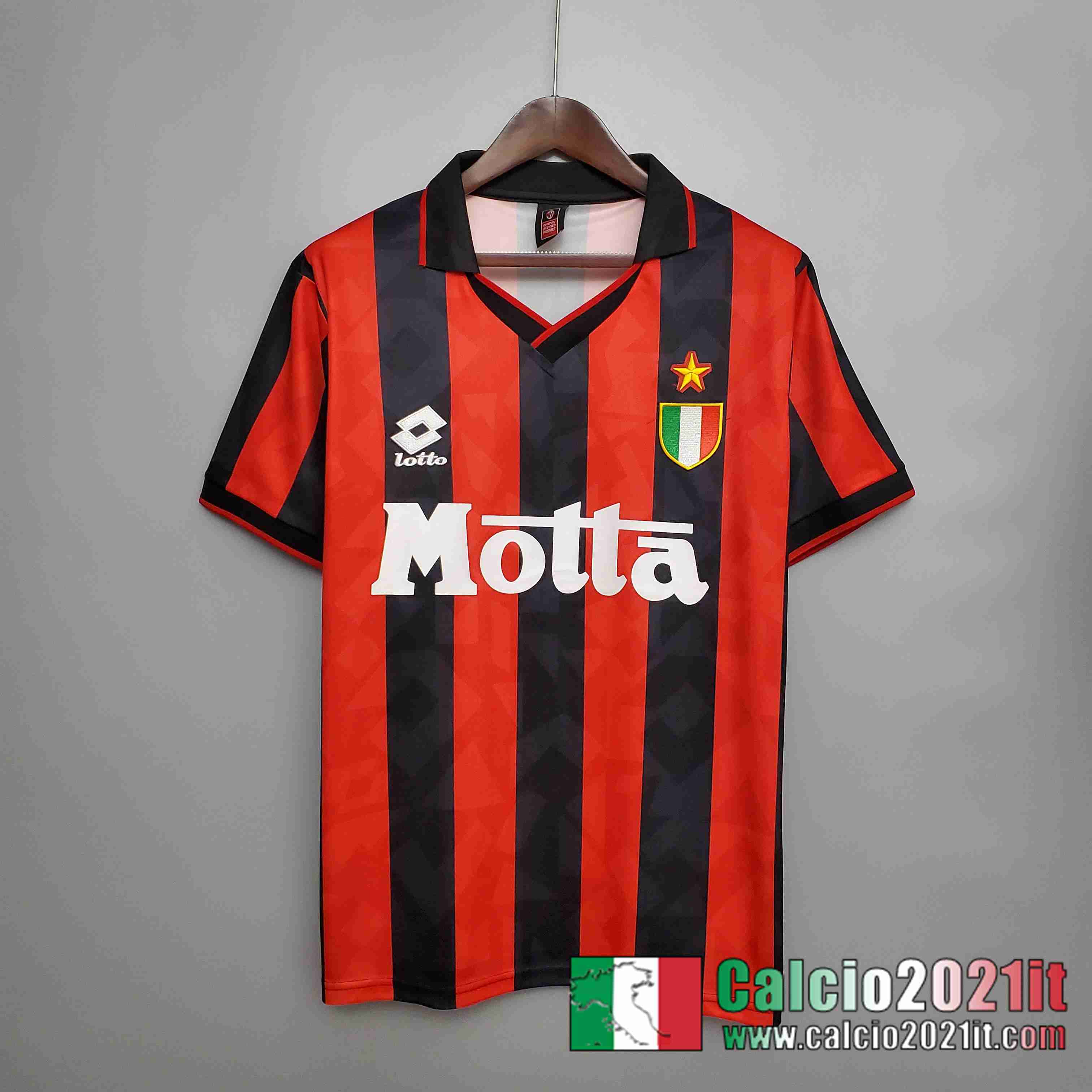 Retro Maglia Calcio 93/94 AC Milan Prima