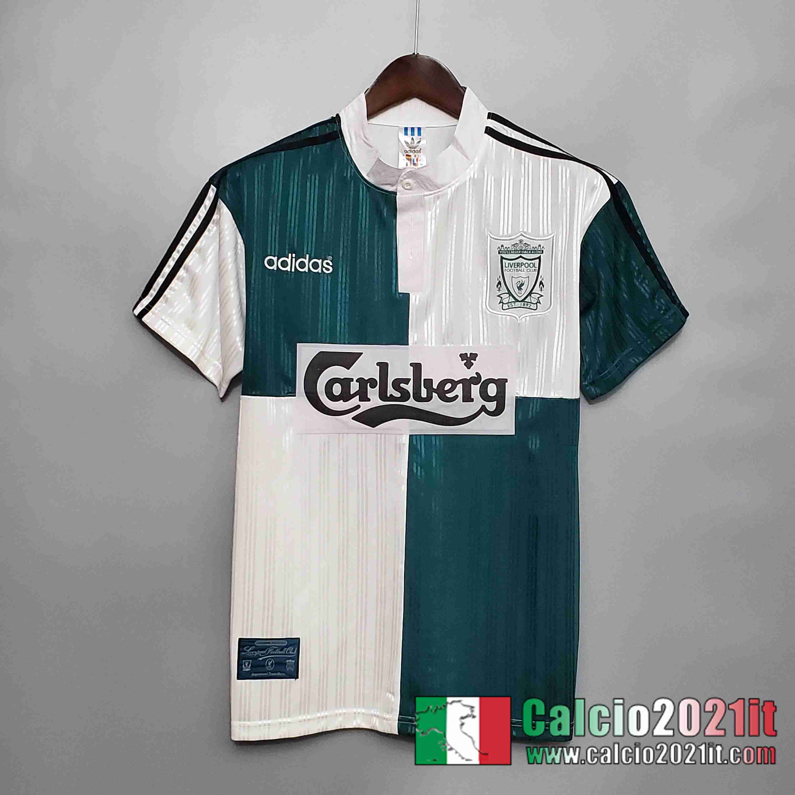 Retro Maglia Calcio 95/96 Liverpool Seconda