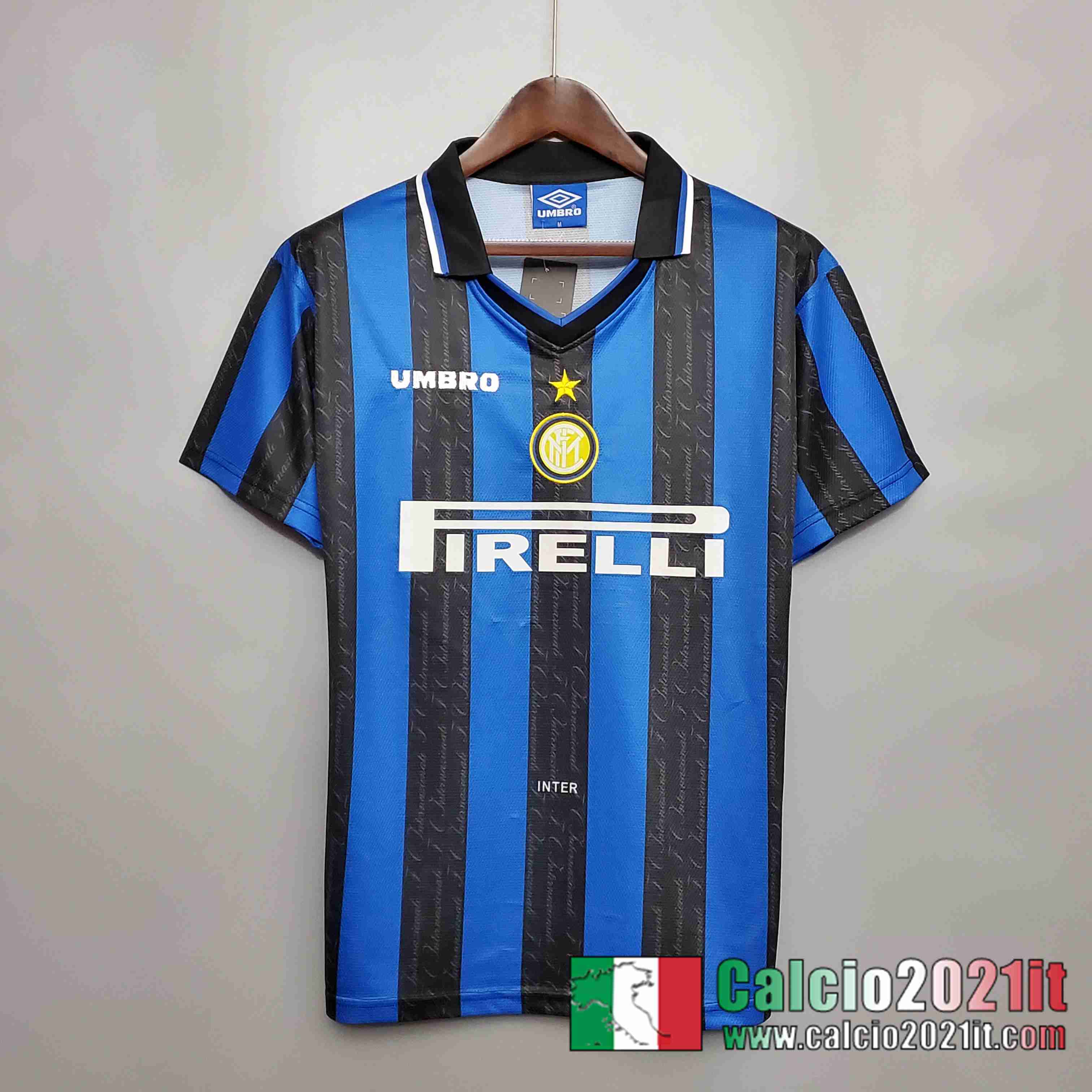 Retro Maglia Calcio 97/98 Inter Milan Prima