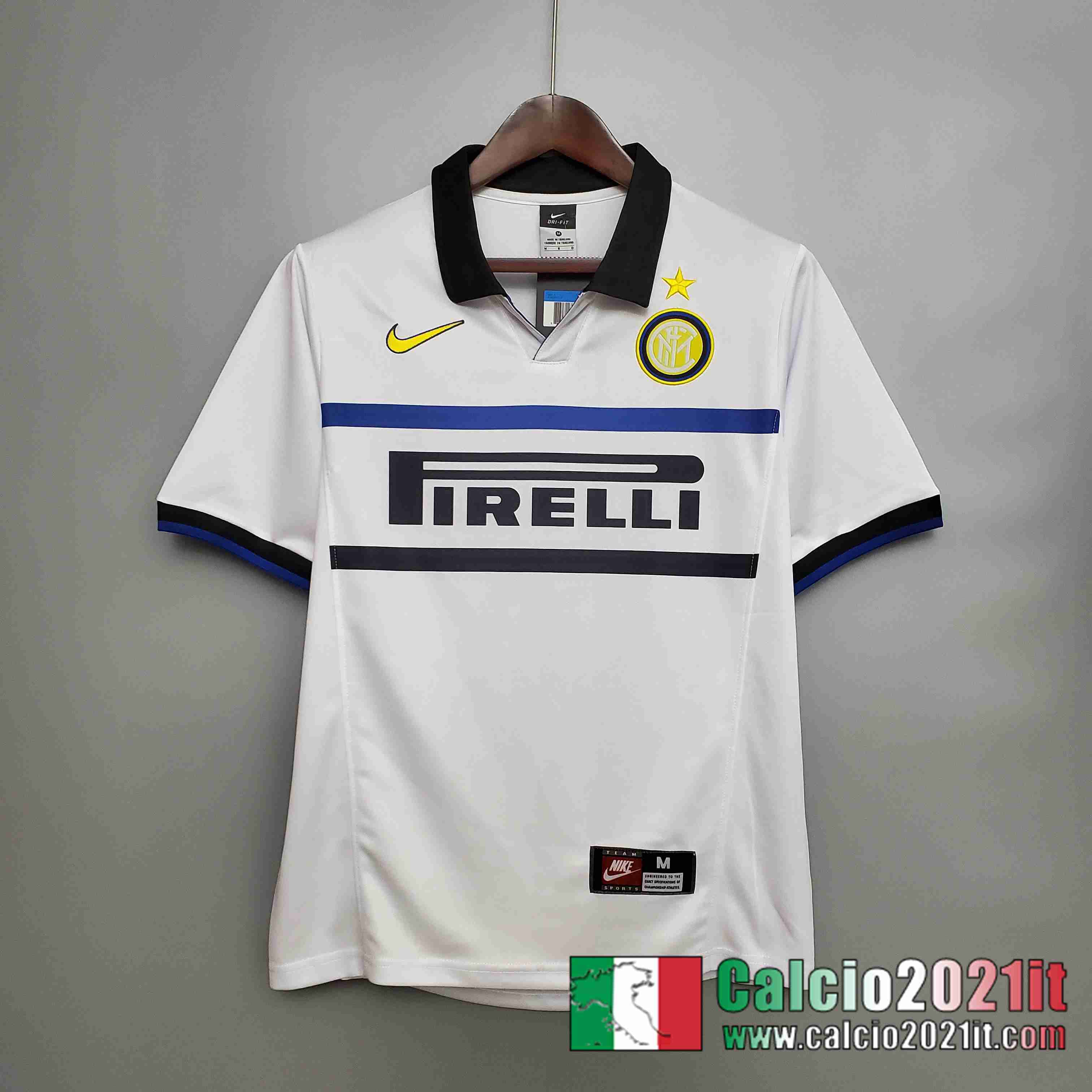 Retro Maglia Calcio 98/99 Inter Milan Seconda