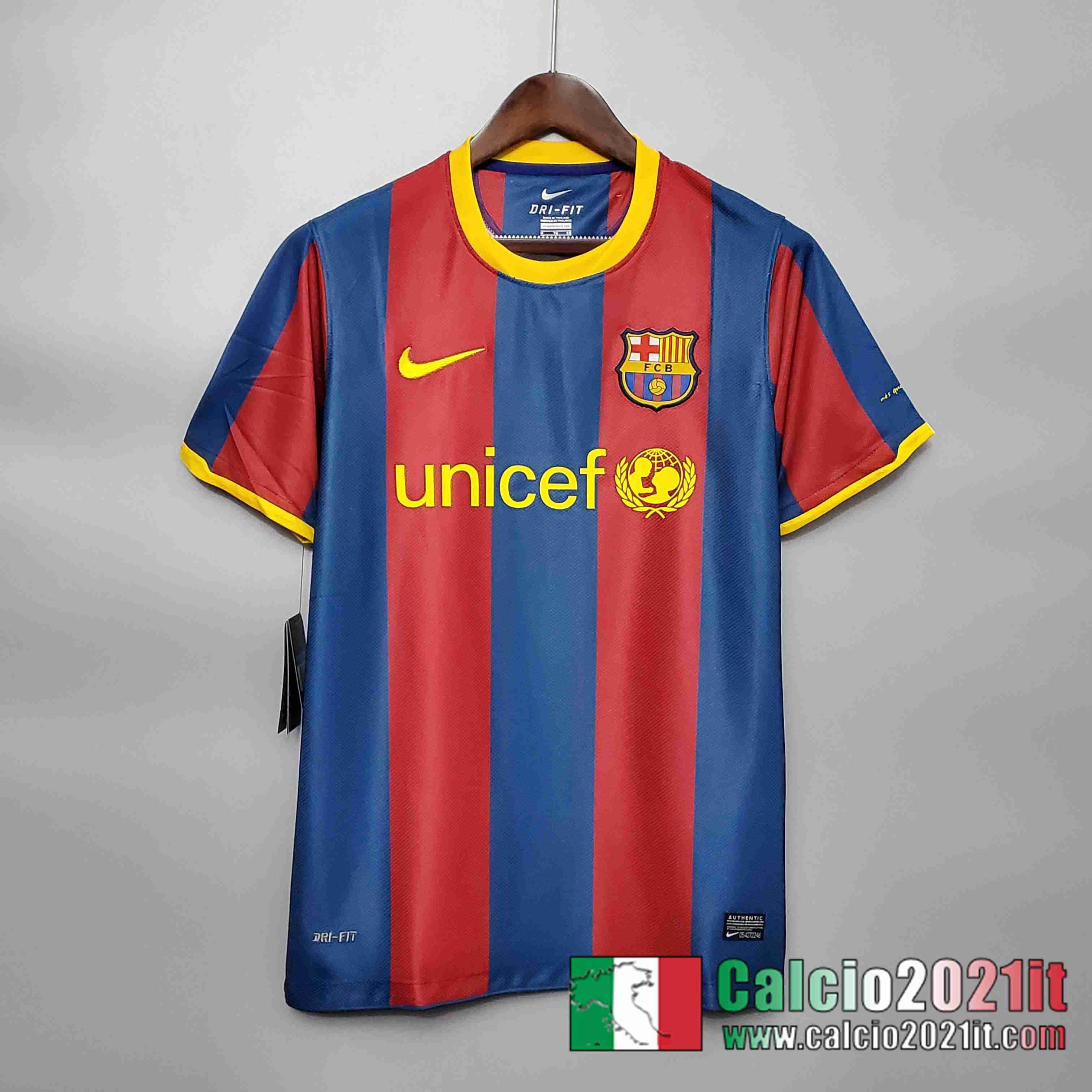 Retro Maglia Calcio Barcellona 10/11 Prima