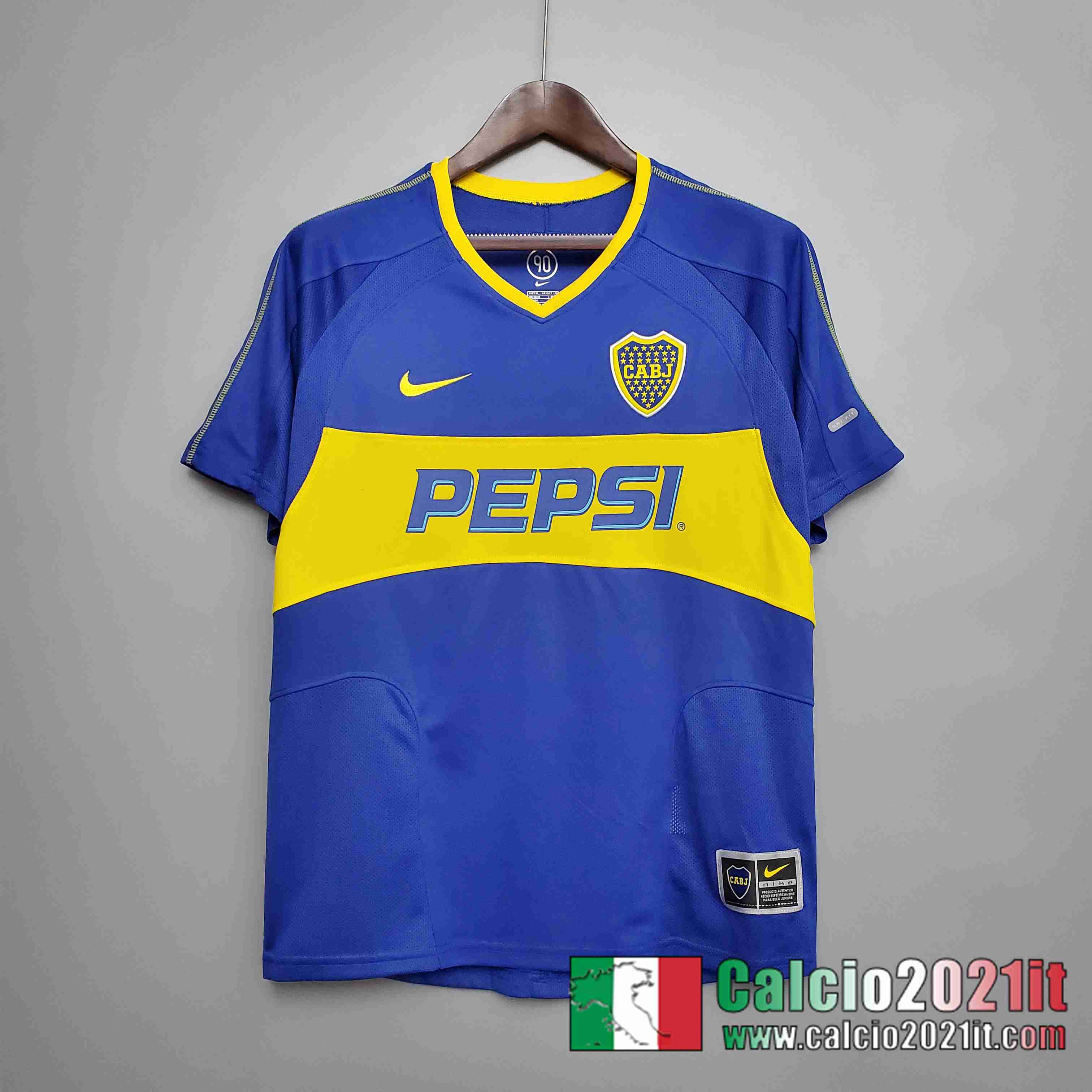 Retro Maglia Calcio Boca Juniors 03/04 Prima