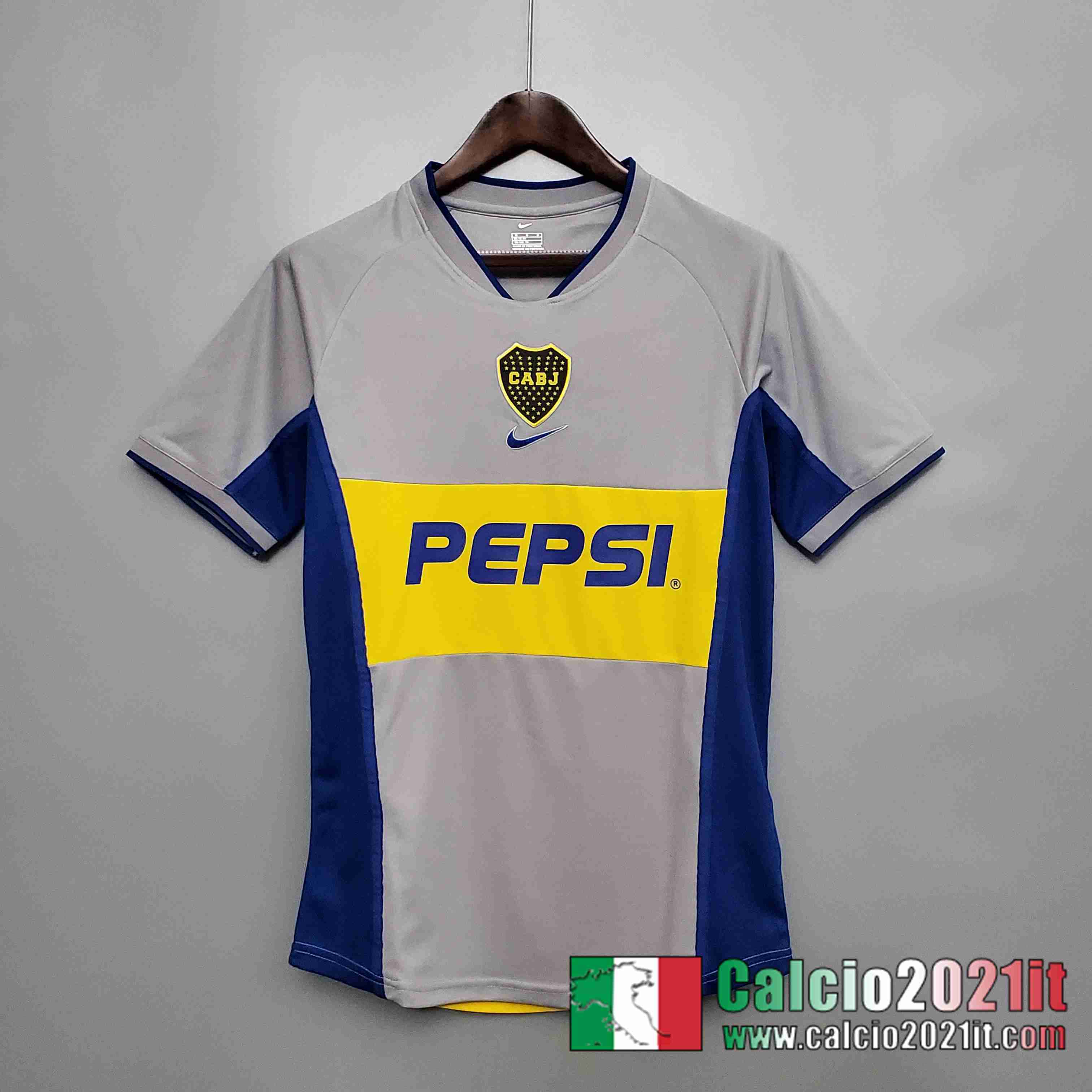 Retro Maglia Calcio Boca Juniors 2002 Seconda