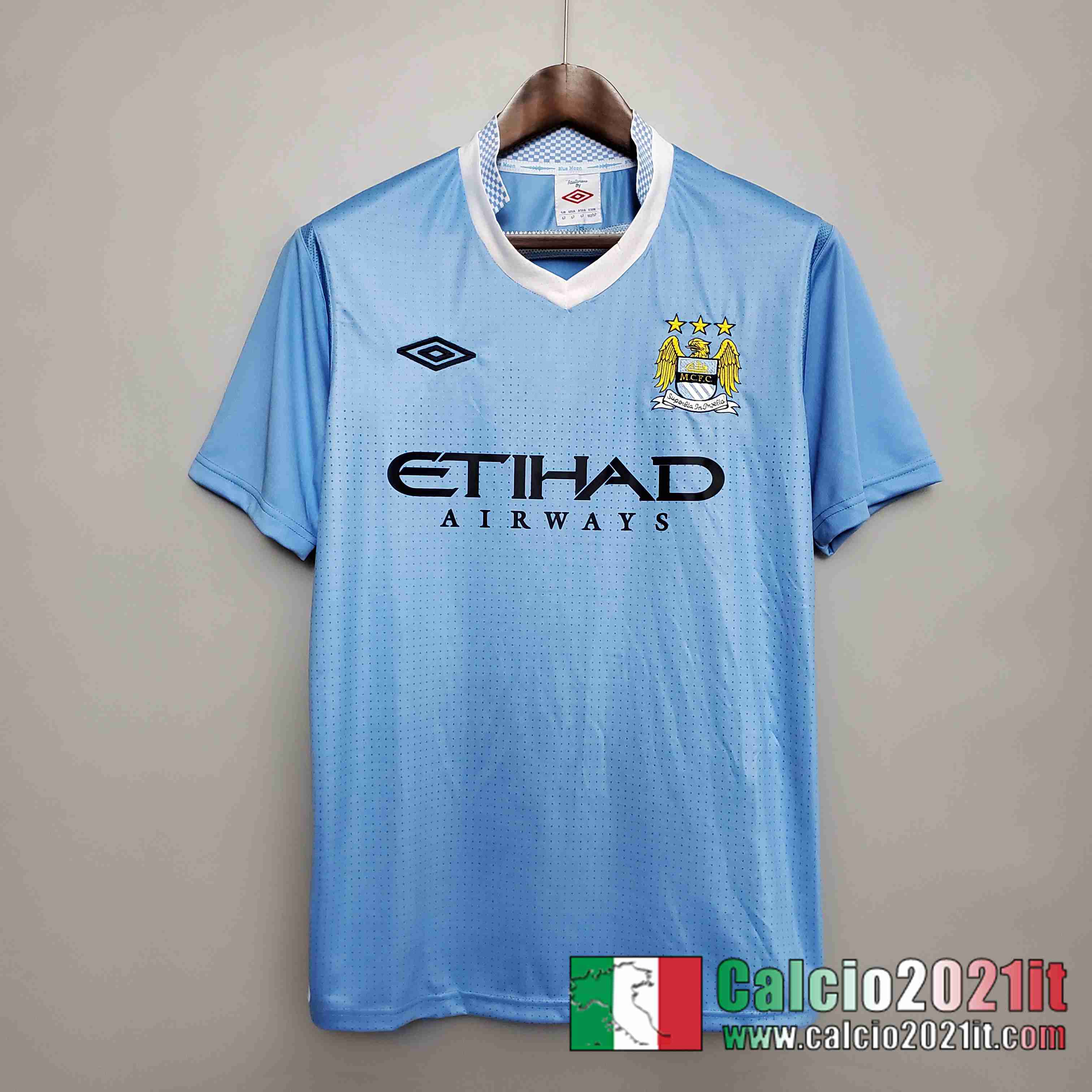 Retro Maglia Calcio Manchester City 11/12 Prima