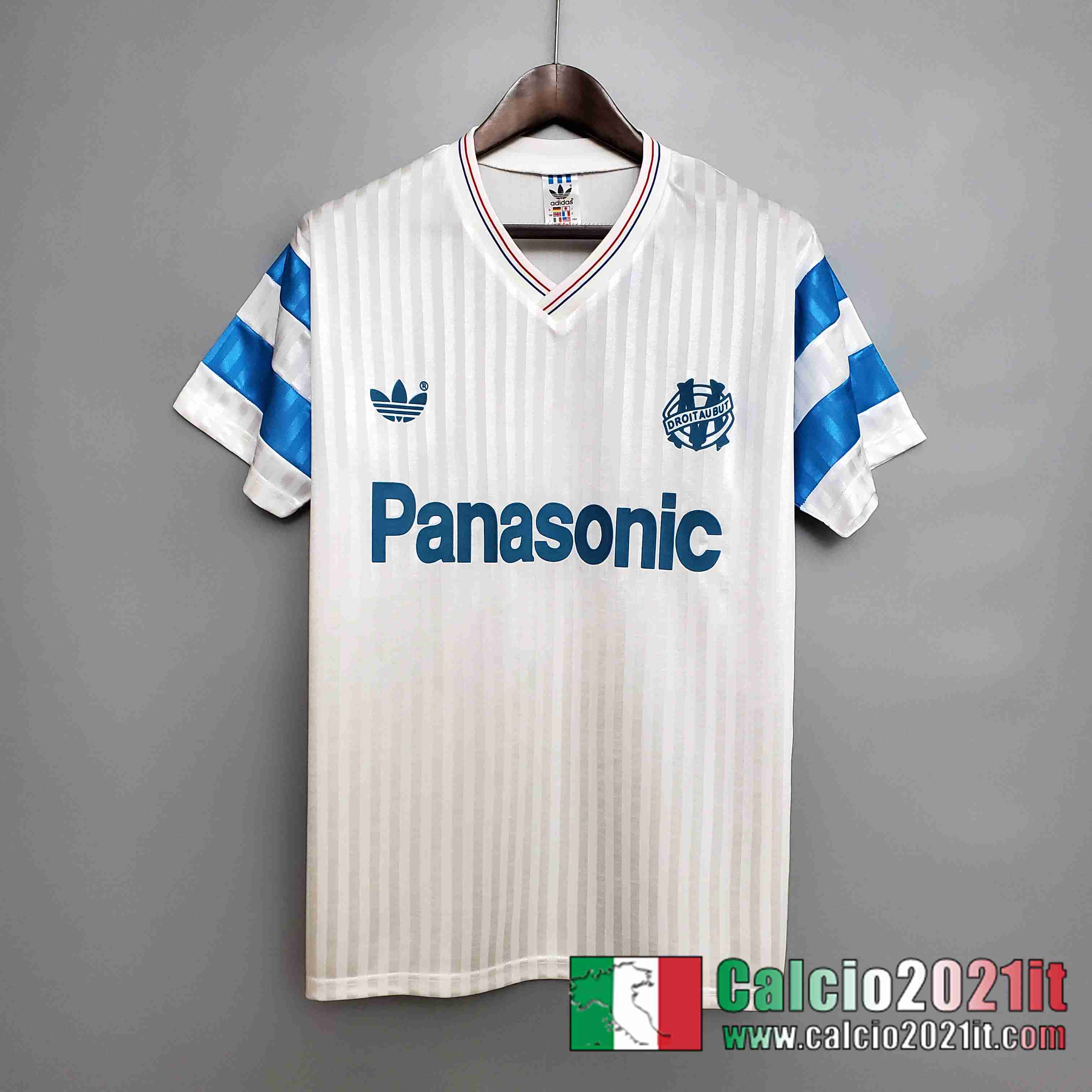 Retro Maglia Calcio Marsiglia 1990 Prima