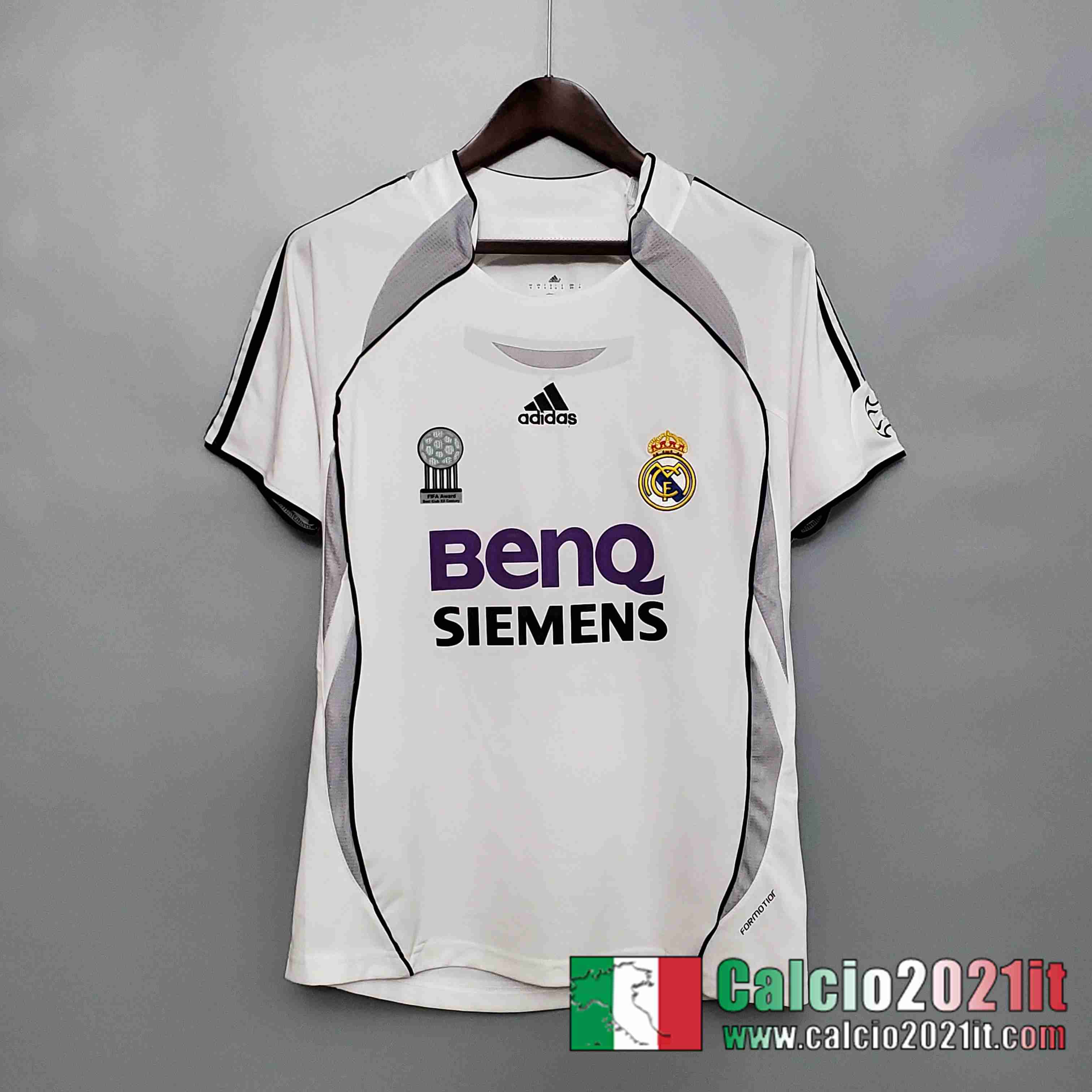 Retro Maglia Calcio Real Madrid 06/07 Prima