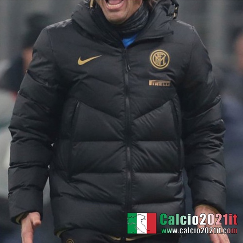 Inter Milan Piumino Calcio H0007 Nero 2020 2021