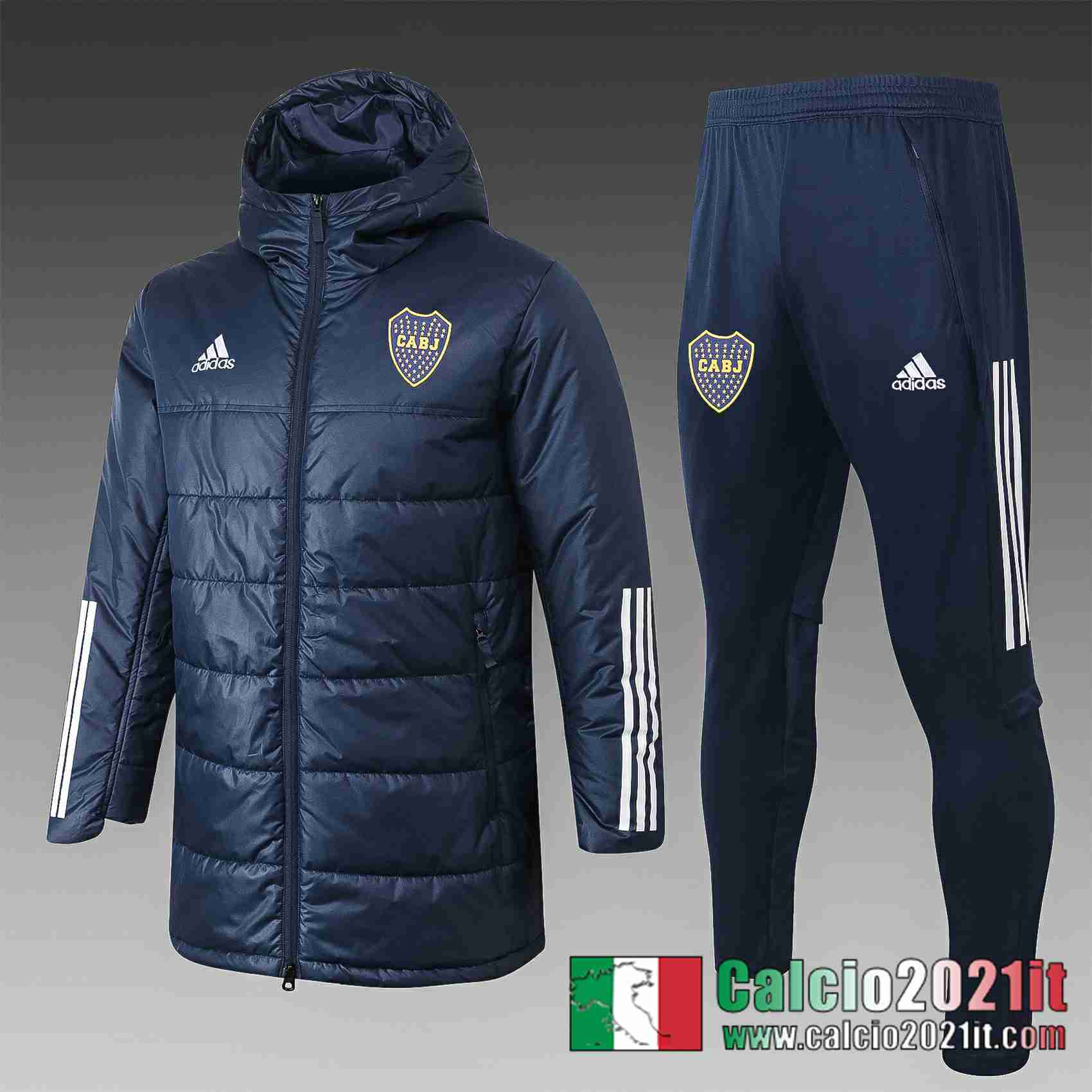 Boca Juniors Piumino Calcio H0024 Blu 2020 2021