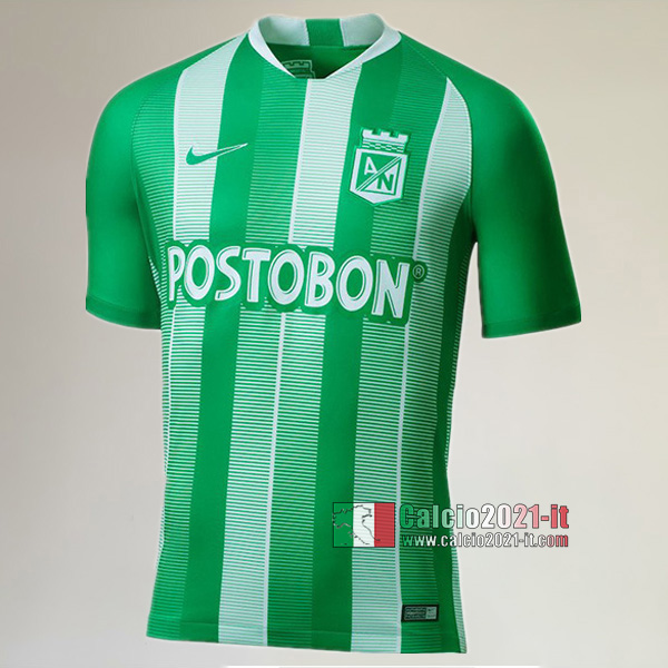 Prima Maglia Calcio Nuove Del Atletico Nacional Uomo 2019-2020 Personalizzate