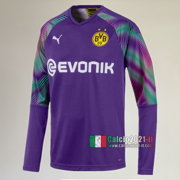 Maglia Calcio Portiere Nuova Del Borussia Dortmund Uomo Arancio 2019-2020 Personalizzata