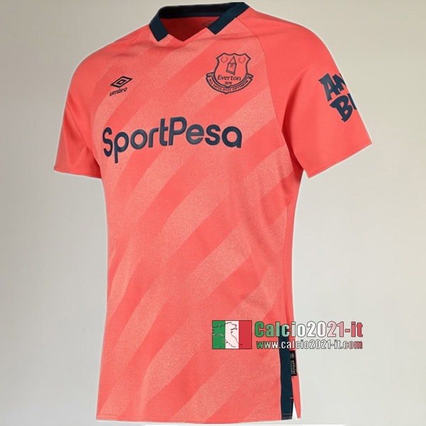 Seconda Maglia Calcio Nuova Del Everton Uomo 2019-2020 Personalizzazione