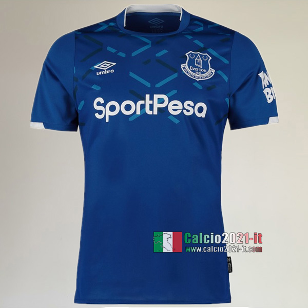 Prima Maglia Calcio Nuova Del Everton Uomo 2019-2020 Personalizzazione