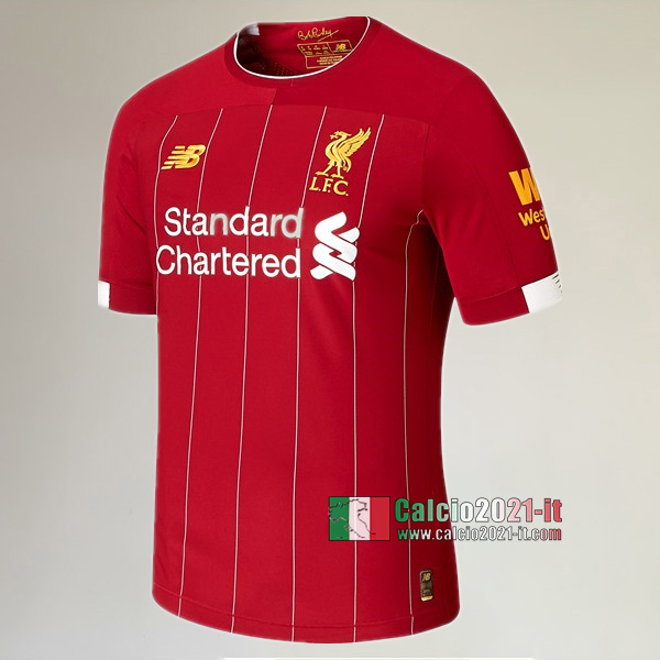 Prima Maglia Calcio Nuove Del FC Liverpool Uomo 2019-2020 Personalizzate