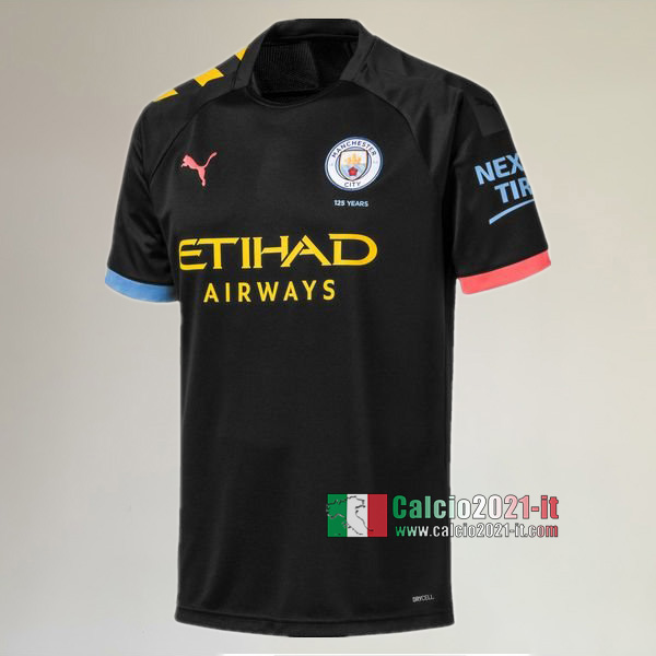 Seconda Maglia Calcio Nuova Del Manchester City Uomo 2019-2020 Personalizzazione