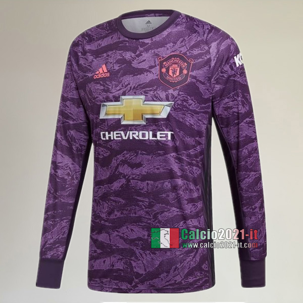 Maglia Calcio Portiere Nuove Del Manchester United Uomo 2019-2020 Personalizzate