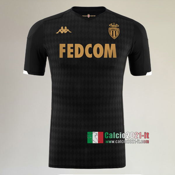 Seconda Maglia Calcio Nuova Del AS Monaco Uomo 2019-2020 Personalizzazione