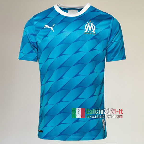 Seconda Maglia Calcio Nuove Del Olympique Marsiglia Uomo 2019-2020 Personalizzata