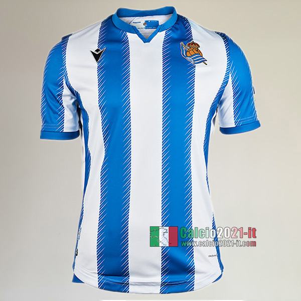 Prima Maglia Calcio Nuove Del Real Sociedad Uomo 2019-2020 Personalizzate