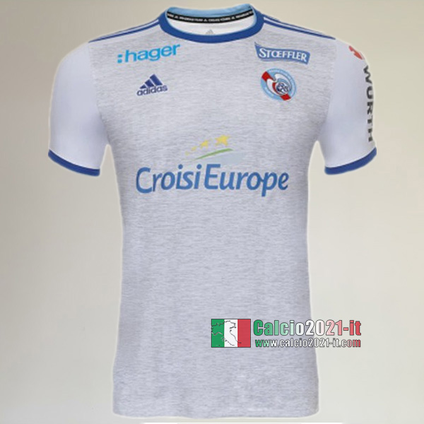 Prima Maglia Calcio Nuove Del Rc Strasbourg Uomo 2019-2020 Personalizzata