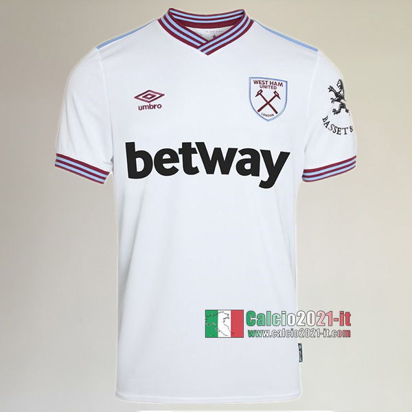 Seconda Maglia Calcio Nuove Del West Ham United Uomo 2019-2020 Personalizzata