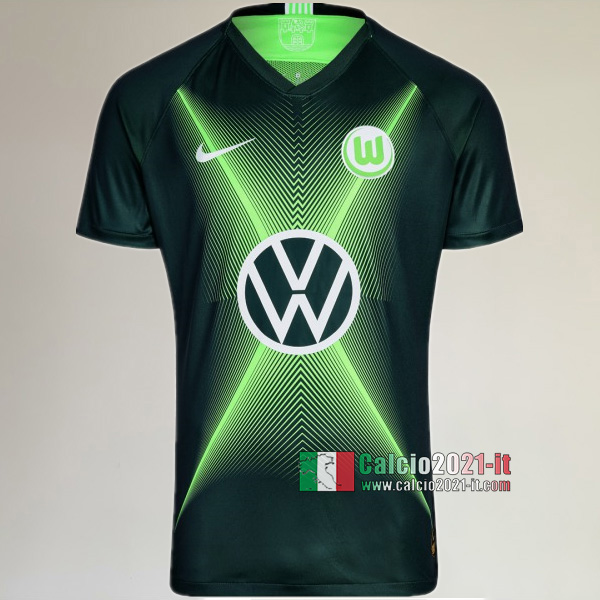 Prima Maglia Calcio Nuove Del Vfl Wolfsburg Uomo 2019-2020 Personalizzate