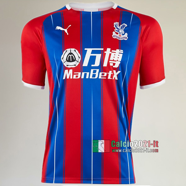 Prima Maglia Calcio Nuove Del Crystal Palace Uomo 2019-2020 Personalizzate