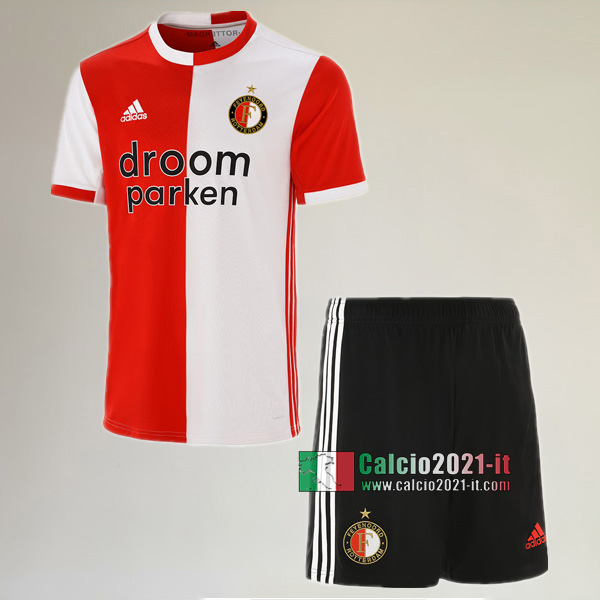 Prima Maglia Nuova Del Feyenoord Rotterdam Bambini 2019-2020 Personalizzazione