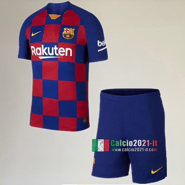 Prima Maglia Nuove Del FC Barcellona Bambini 2019-2020 Personalizzata